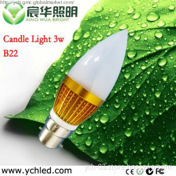 3W LED Candle Light B22